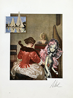 Agnes Keil, Konzerttraeume, 31x45cm, 2024