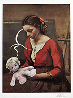 Agnes Keil, Seelensuche, 31x45cm, 2024