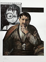 Agnes Keil, schweig, 32x45cm, 2024