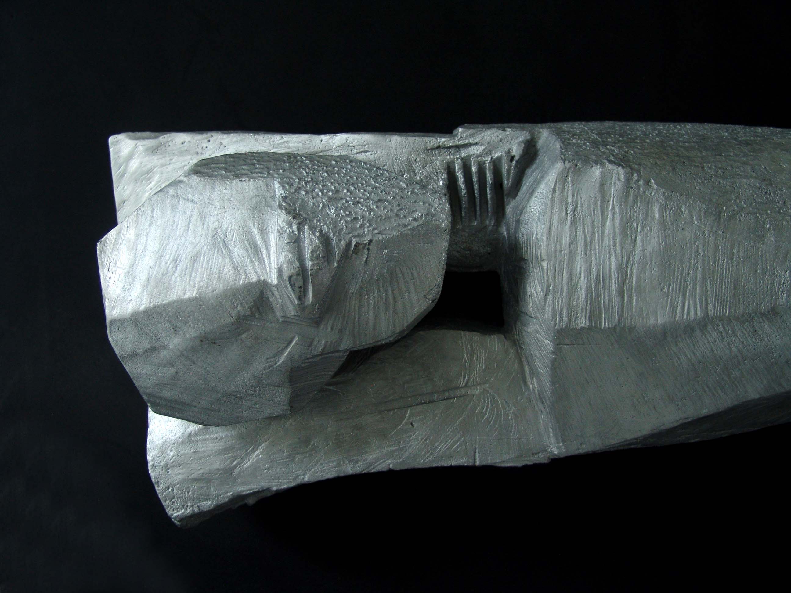 Liegender, Detailansicht