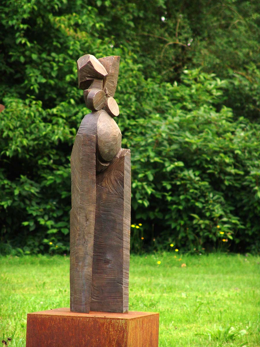 Fetisch, Bronze, Höhe 105cm