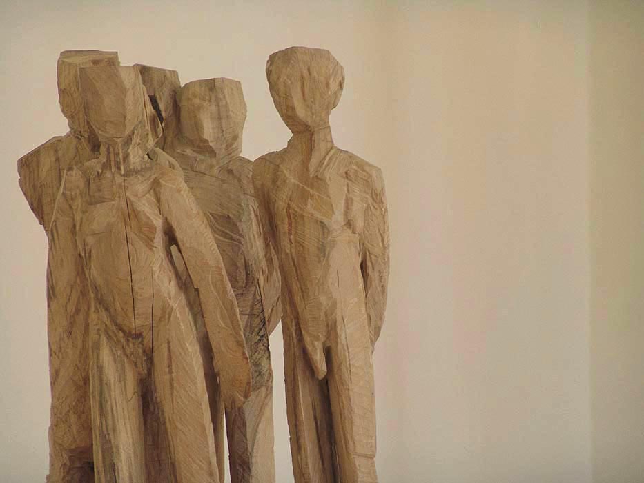 Familie, Buche; H 121cm