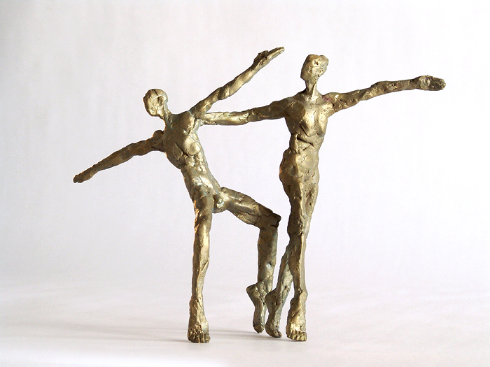 Andrei & Constanza, Bronze, Höhe 17,5cm